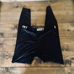 Rocky workout spandex pants